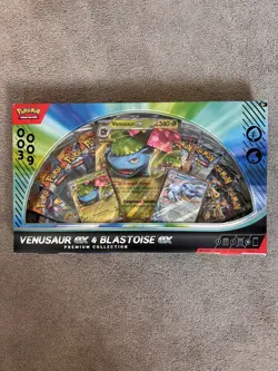 Pokemon TCG Venusaur Ex & Blastoise Ex Premium Collection Box - factory Sealed - Image 1