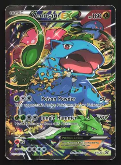 Venusaur EX XY123 XY Black Star Promo Pokemon Card - Image 1