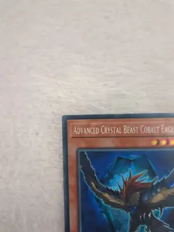 Advanced Crystal Beast Cobalt Eagle - BLCR-EN015 Secret Rare 1st Ed Yugioh - Image 2