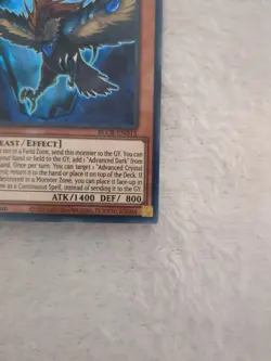 Advanced Crystal Beast Cobalt Eagle - BLCR-EN015 Secret Rare 1st Ed Yugioh - Image 5