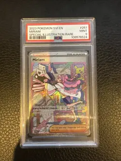 2023 POKEMON SVI EN-SCARLET & VIOLET SPECIAL ILLUSTRATION RARE #251 MIRIAM PSA 9 - Image 1