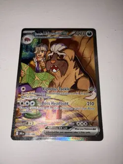 Pokemon TCG Arven's Mabosstiff EX 235/182 Sv10: Destined Rivals Rare NM/M - Image 1