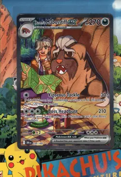Pokemon TCG Arven's Mabosstiff ex 235/182 Sv10: Destined Rivals Holo NM/M - Image 1