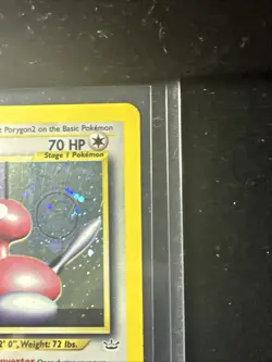 Porygon2 12/64 Neo Revelation Holo 1995-2000 Vintage Rare Pokemon TCG Card LP! - Image 2