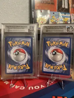 Pokemon TCG 2002 Dragonite Expedition #9 Holo & #43 Rare BGS 9 MINT PAIR - Image 2