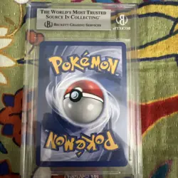 2002 POKEMON EXPEDITION HOLO RARE #9/165 DRAGONITE BGS 9 Mint Super clean - Image 4