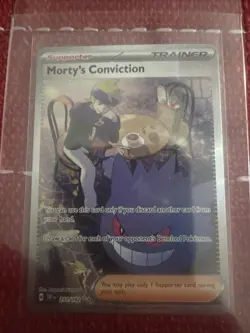 Morty's Conviction 211/162 SV05: Temporal Forces Holo - Image 1