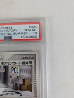 Pokemon Card Laboratory 2004 Battle Road Summer Promo Japanese 024/PCG-P PSA 10 - Image 4