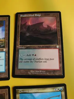 Prairie Stream,Shadowblood Ridge,Terramorphic Expanse,Chrome Courier MTG 4 Card - Image 5