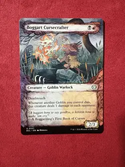 Boggart Cursecrafter - Lorwyn Eclipsed ECL MTG Magic The Gathering #331 Full Art - Image 1