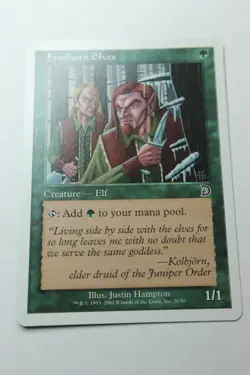 MTG Fyndhorn Elves x1- -Deckmasters-Lightly Played - Image 1