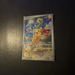 Pikachu SVP 027 Black Star Promo Scarlet and Violet Card NEW/SEALED Pokemon TCG - Image 2