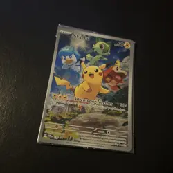 Pikachu SVP 027 Black Star Promo Scarlet and Violet Card NEW/SEALED Pokemon TCG - Image 3