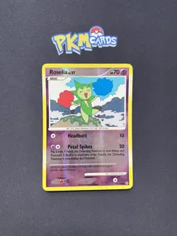 Pokemon TCG Roselia Stormfront 72/100 Reverse Holo MP. - Image 1