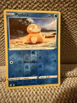 Pokemon TCG Psyduck Evolving Skies 024/203 Reverse Holo Common NM/M - Image 1