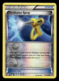 Devolution Spray 113/124 Reverse Holo BW Dragons Exalted Pokemon Card - Image 1