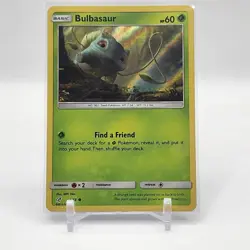 Bulbasaur - 1/18 - Holo Common - Detective Pikachu - Pokemon Card - NM/M - Image 1