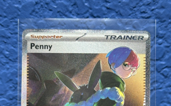 Penny - 239/091 - Pokemon Paldean Fates Special Illustration Rare Card NM - Image 3