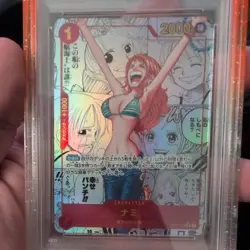 2024 One Piece PRB01 JP Nami Manga Alternate Art PSA 10 - Image 3