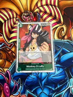 One Piece card PRB-02 ST16-005 Monkey D. Luffy C Foil The Best vol.2 - Image 1