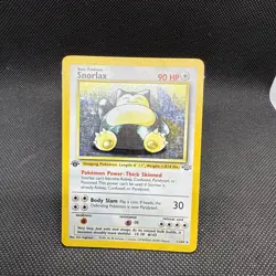 Snorlax 11/64 1st Edition Holo Rare - Pokemon Jungle - LP/MP - Image 1
