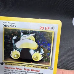 Snorlax 11/64 1st Edition Holo Rare - Pokemon Jungle - LP/MP - Image 2