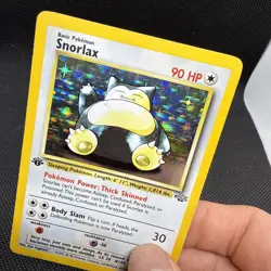 Snorlax 11/64 1st Edition Holo Rare - Pokemon Jungle - LP/MP - Image 3