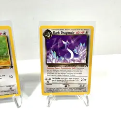 Dark Dratini & Dragonair - 1999 Team Rocket Pokemon Card WOTC *PACK FRESH NEW!* - Image 3
