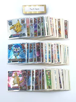 Pokemon Amada Seal Carddas Meiji Sticker vintage Lot 150 Card Rare Holo Pikachu - Image 1