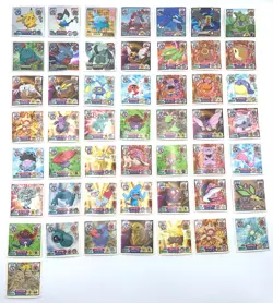 Pokemon Amada Seal Carddas Meiji Sticker vintage Lot 150 Card Rare Holo Pikachu - Image 2