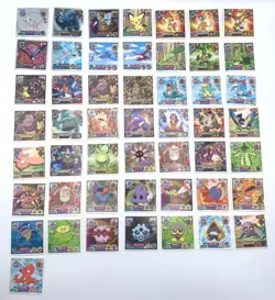 Pokemon Amada Seal Carddas Meiji Sticker vintage Lot 150 Card Rare Holo Set Mew - Image 2