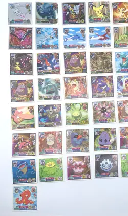Pokemon Amada Seal Carddas Meiji Sticker vintage Lot 150 Card Rare Holo Set Mew - Image 4