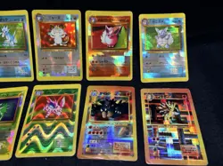 Lot of 17 Rare Vintage 90s Japanese Pokemon Card Holo Stickers Prism Vending - Image 3