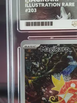 Pokemon Magikarp TCG Paldea Evolved IR Ace 10 Gem Mint Card 203/193 - Image 2