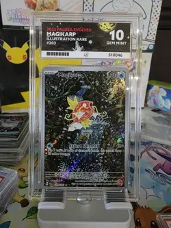 Pokemon Magikarp TCG Paldea Evolved IR Ace 10 Gem Mint Card 203/193 - Image 1