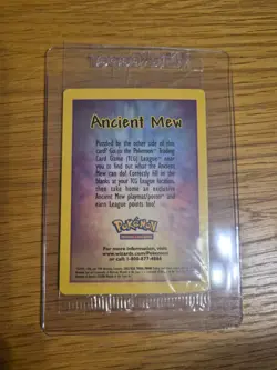 Pokemon Ancient Mew Holo TCG Card 2000 Movie Promo, Brand New, Sealed.Rare - Image 1