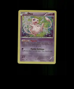 Fan-ART READ DESCRIPTION BELOW SPARKLING HOLO Mew Card Mew Pokemon Card p2 - Image 1