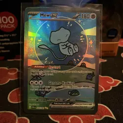 Fanart Bubble Mew 232/091 Pokemon card - Image 1