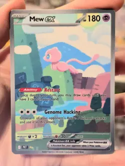 Mew EX Pokemon TCG POCKET Special Illustration Rare *SEE DESC* Genetic Apex Ver. - Image 1