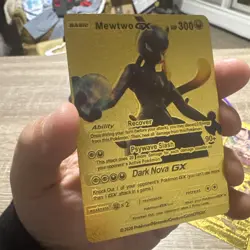 Pokemon Mewtwo & Mew GX Tag Team Gold Foil TCG Card #71/236 - plus 5 more - Image 2