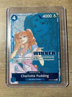 Charlotte Pudding Winner Pack 2025 Vol. 1 OP06-047 One Piece Card Game LP - Image 1