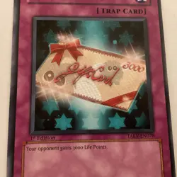 Yugioh - Gift Card - TAEV-EN078 - 1st Edition - LP - Image 3