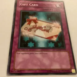 Yugioh - Gift Card - TAEV-EN078 - 1st Edition - LP - Image 5