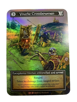 Sorcery Contested Realms - Beta - Yourke Crossbowmen Foil NM/M - Image 1