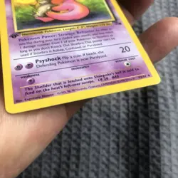 Pokemon 1st Edition Slowbro 43/62 Fossil Uncommon Card - Image 2