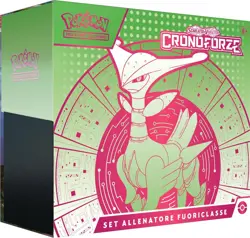 POKEMON CRONO FORZE SET ALLENATORE FUORICLASSE SCARLATTO E VIOLETTO CON RIVISTA - Image 1