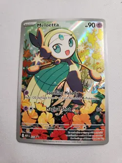 Pokemon TCG Meloetta 026 ME: Mega Evolution Promo Illustration Rare NM - Image 1