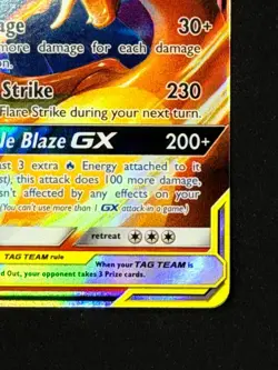 Reshiram & Charizard GX 20/214 Ultra Rare Holo - Unbroken Bonds - NM / LP - Image 5