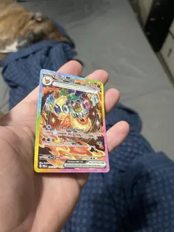 Pokemon TCG Flareon EX Prismatic Evolutions Holo Card 146/131 SV - Image 2