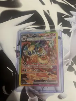 Pokemon TCG Flareon EX Prismatic Evolutions Holo Card 146/131 SV - Image 1